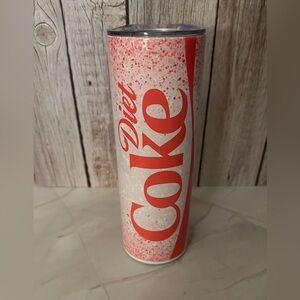 Pink Soda-Inspired Skinny Tumbler | 20oz Stainless Steel Drink Cup